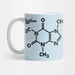 Caffeine Connoisseur: Molecule Drawing for Coffee Lovers Mug